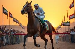 开云体育官网入口-阿联酋马术选手表现出色取得头名，阿联酋masdar