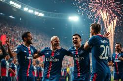 开运体育电脑版-巴黎圣日耳曼客场逆袭获胜，实力尽显，巴黎圣日耳曼集锦